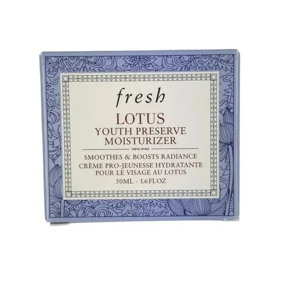 Fresh Lotus Youth Preserve Line & Texture Smoothing Day Cream - Picture 2 of 8